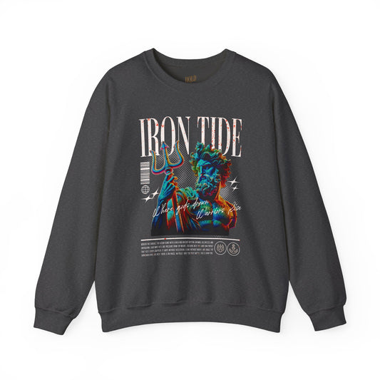 Iron Tide "Hold Fast" Poseidon Crewneck