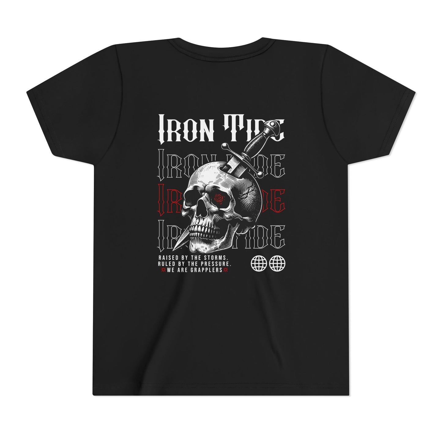 Iron Tide Grappling Youth “Raised by the Storms” Tee