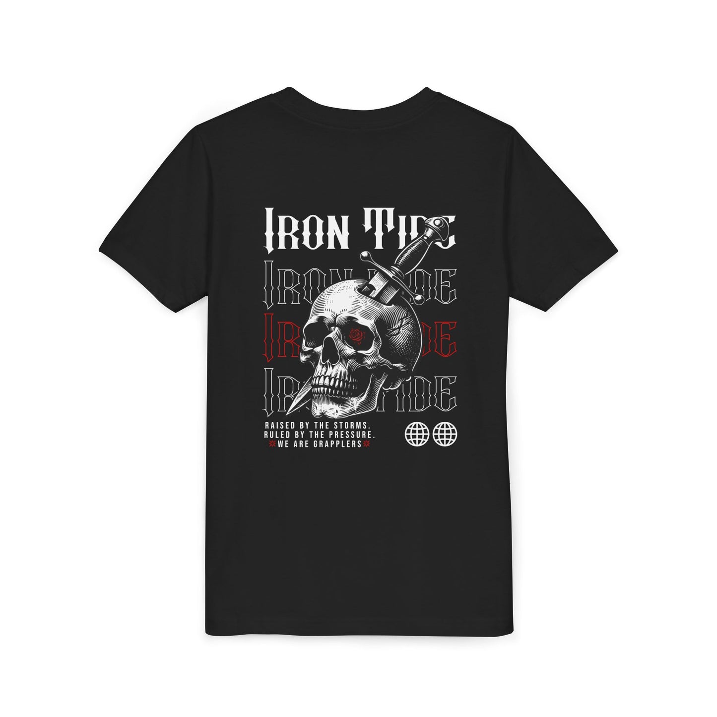 Iron Tide Grappling Youth “Raised by the Storms” Tee
