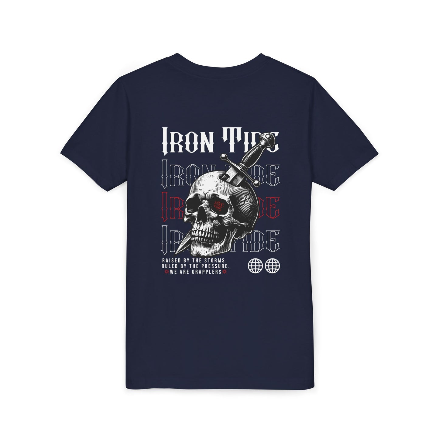 Iron Tide Grappling Youth “Raised by the Storms” Tee