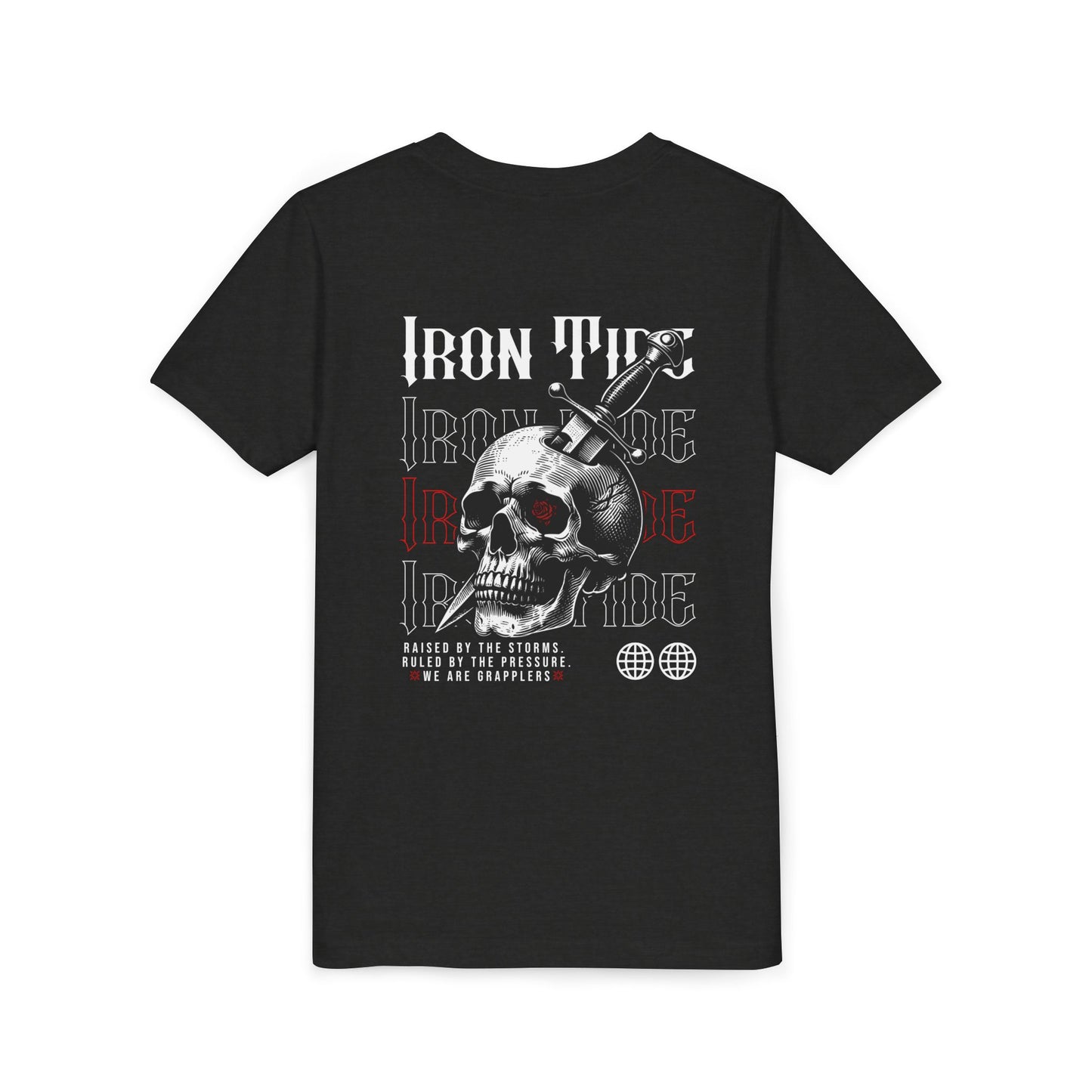 Iron Tide Grappling Youth “Raised by the Storms” Tee