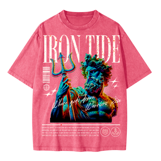 Wrath of Poseidon Tee – Vintage Snow Wash Edition