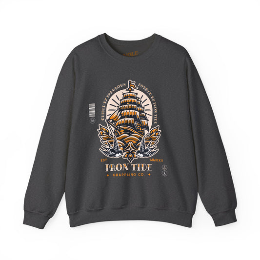 Guided by Sparrows Crewneck – Iron Tide Grappling Co.