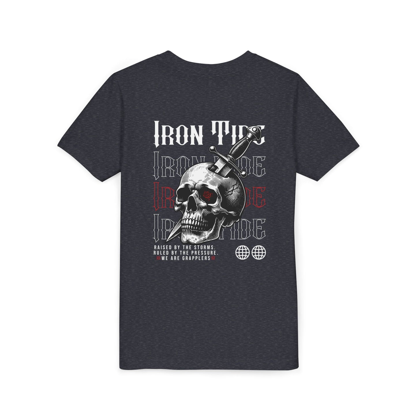 Iron Tide Grappling Youth “Raised by the Storms” Tee