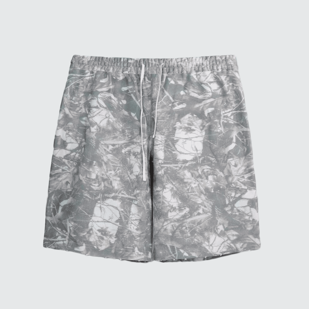 Trace Evidence – French Terry Camo Shorts