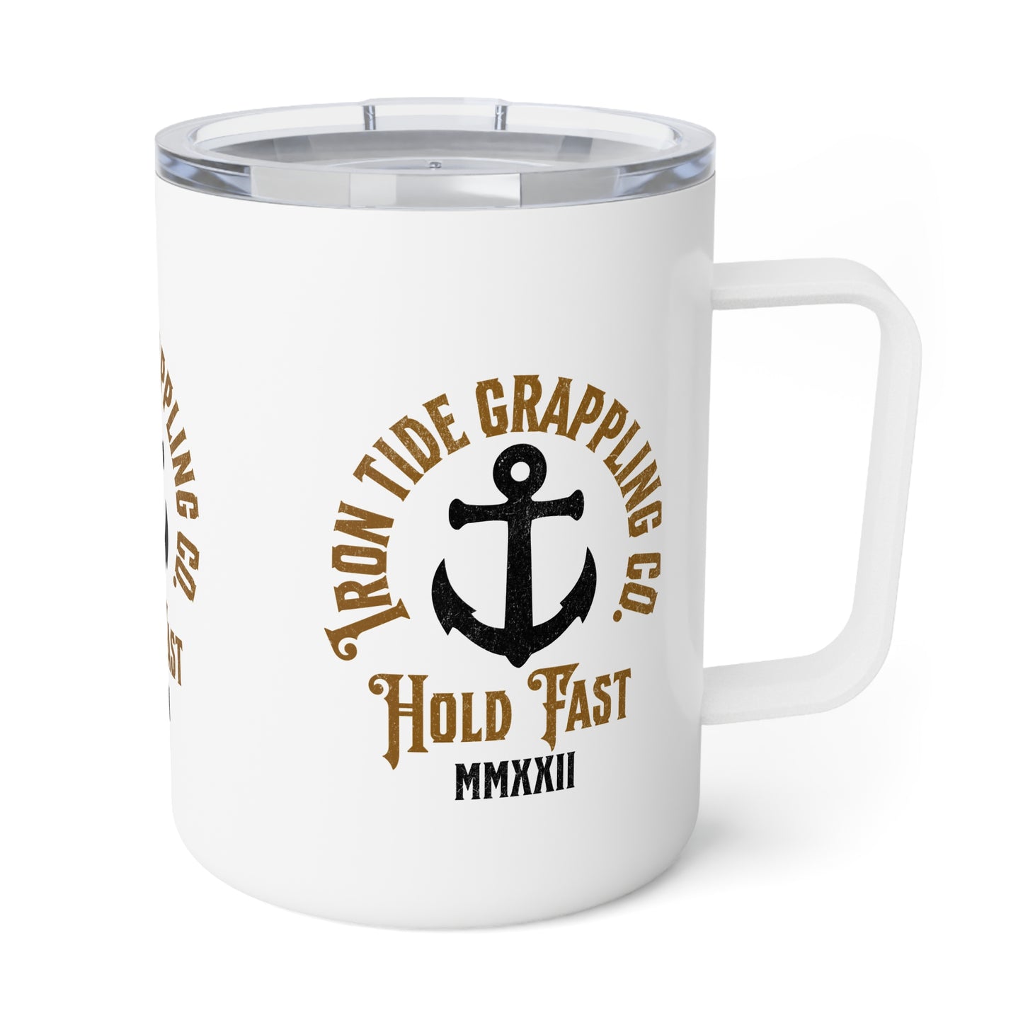 Iron Tide Grappling Co. “Hold Fast” 10oz Insulated Coffee Mug