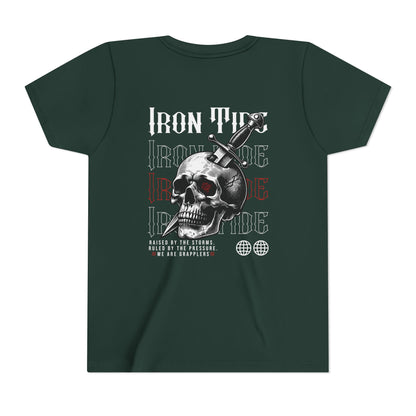 Iron Tide Grappling Youth “Raised by the Storms” Tee