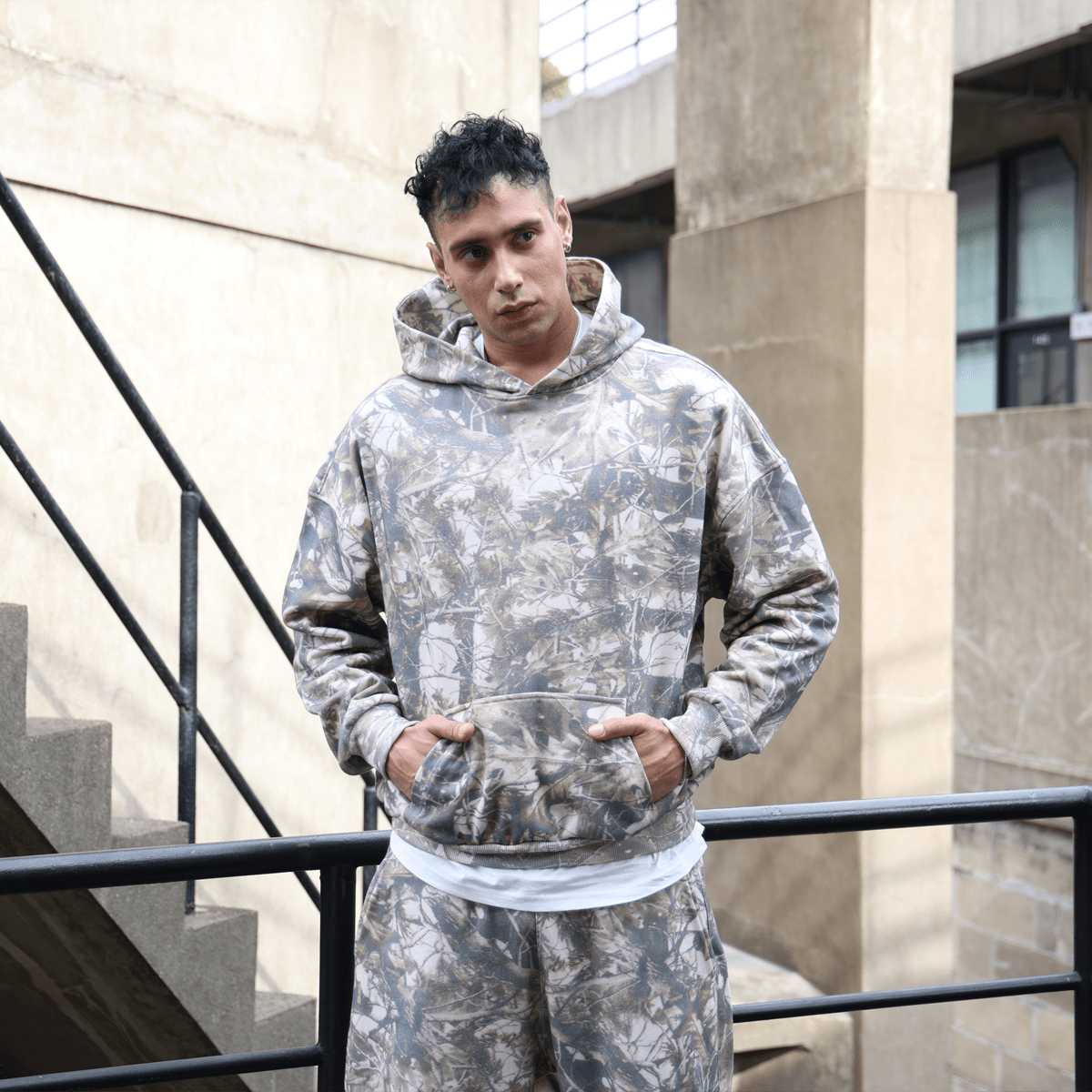 Iron Justice Heavyweight French Terry Camo Hoodie