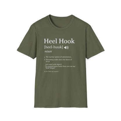 Definition Tee – Jiu-Jitsu Inspired "Heel Hook"