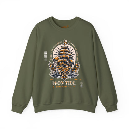 Guided by Sparrows Crewneck – Iron Tide Grappling Co.