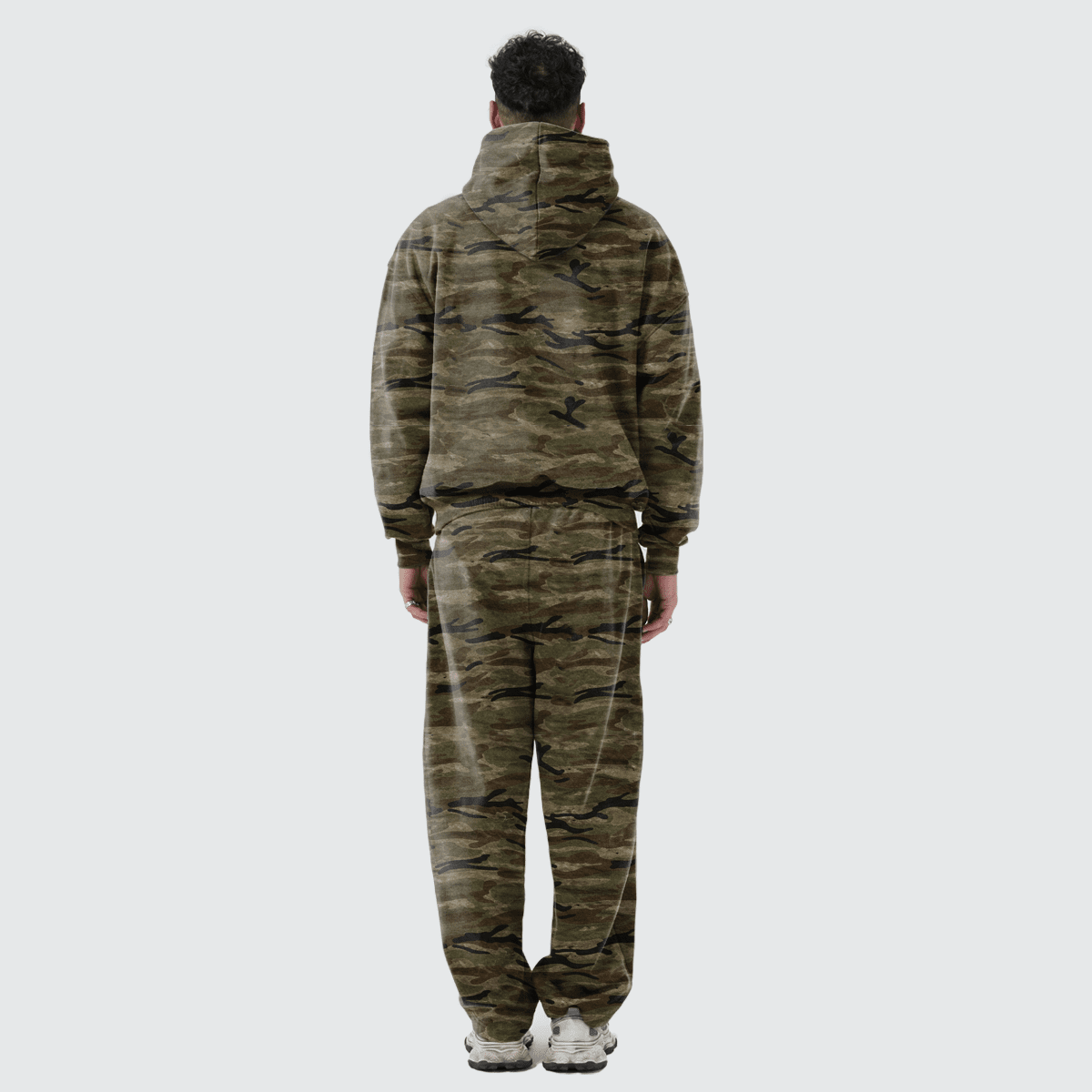 Iron Justice Heavyweight Open-Hem Camo Sweatpants