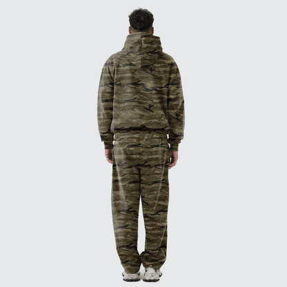 Iron Justice Heavyweight Open-Hem Camo Sweatpants