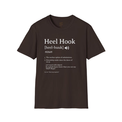 Definition Tee – Jiu-Jitsu Inspired "Heel Hook"