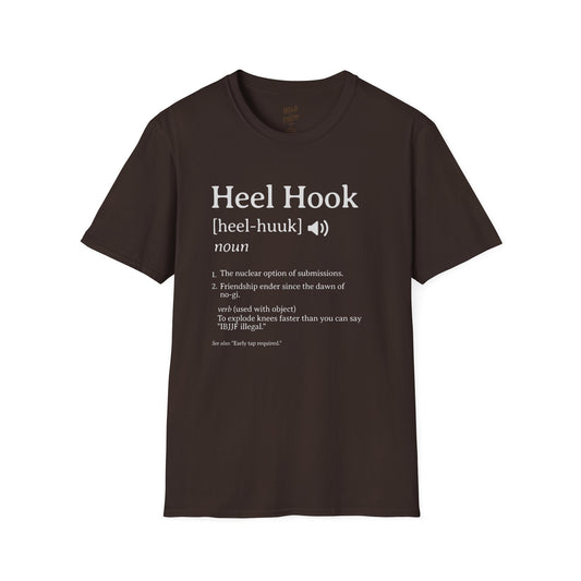 Definition Tee – Jiu-Jitsu Inspired "Heel Hook"