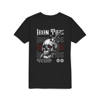 Iron Tide Grappling Youth “Raised by the Storms” Tee