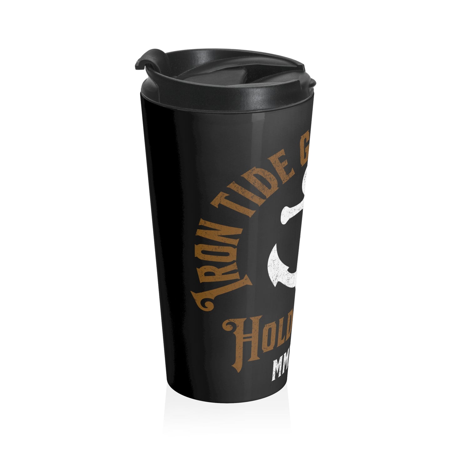Iron Tide Grappling Co. “Hold Fast” Stainless Steel Travel Mug