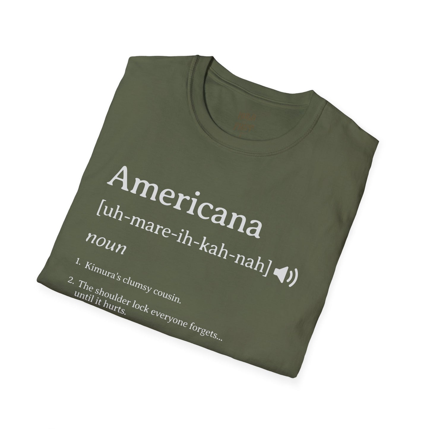 Definition Tee – Jiu-Jitsu Inspired "Americana"