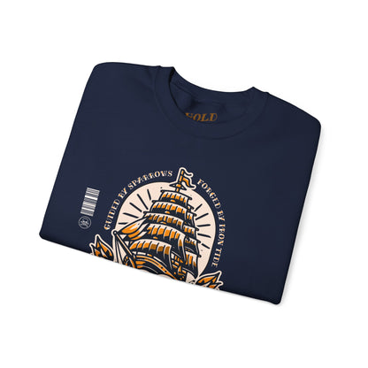 Guided by Sparrows Crewneck – Iron Tide Grappling Co.