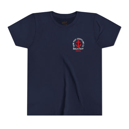 Iron Tide Grappling Youth “Raised by the Storms” Tee