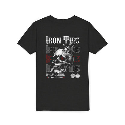 Iron Tide Grappling Youth “Raised by the Storms” Tee