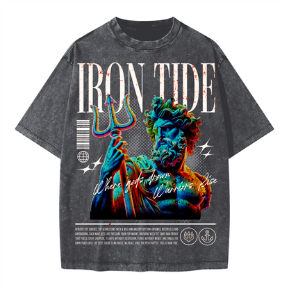 Wrath of Poseidon Tee – Vintage Snow Wash Edition