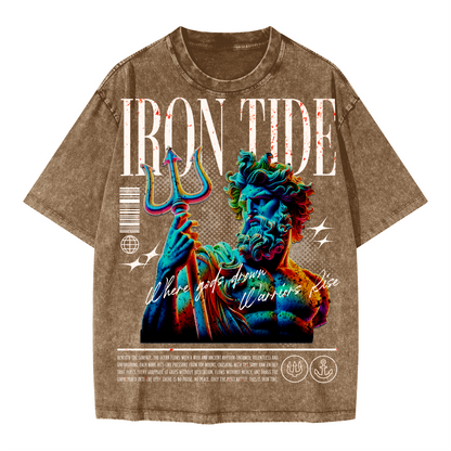 Wrath of Poseidon Tee – Vintage Snow Wash Edition