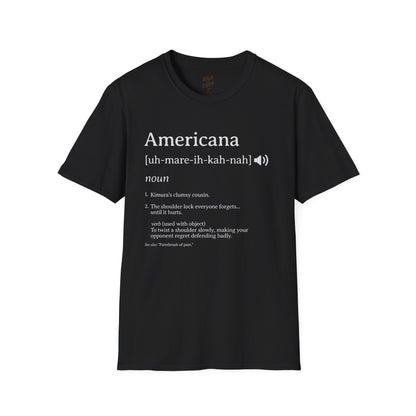 Definition Tee – Jiu-Jitsu Inspired "Americana"