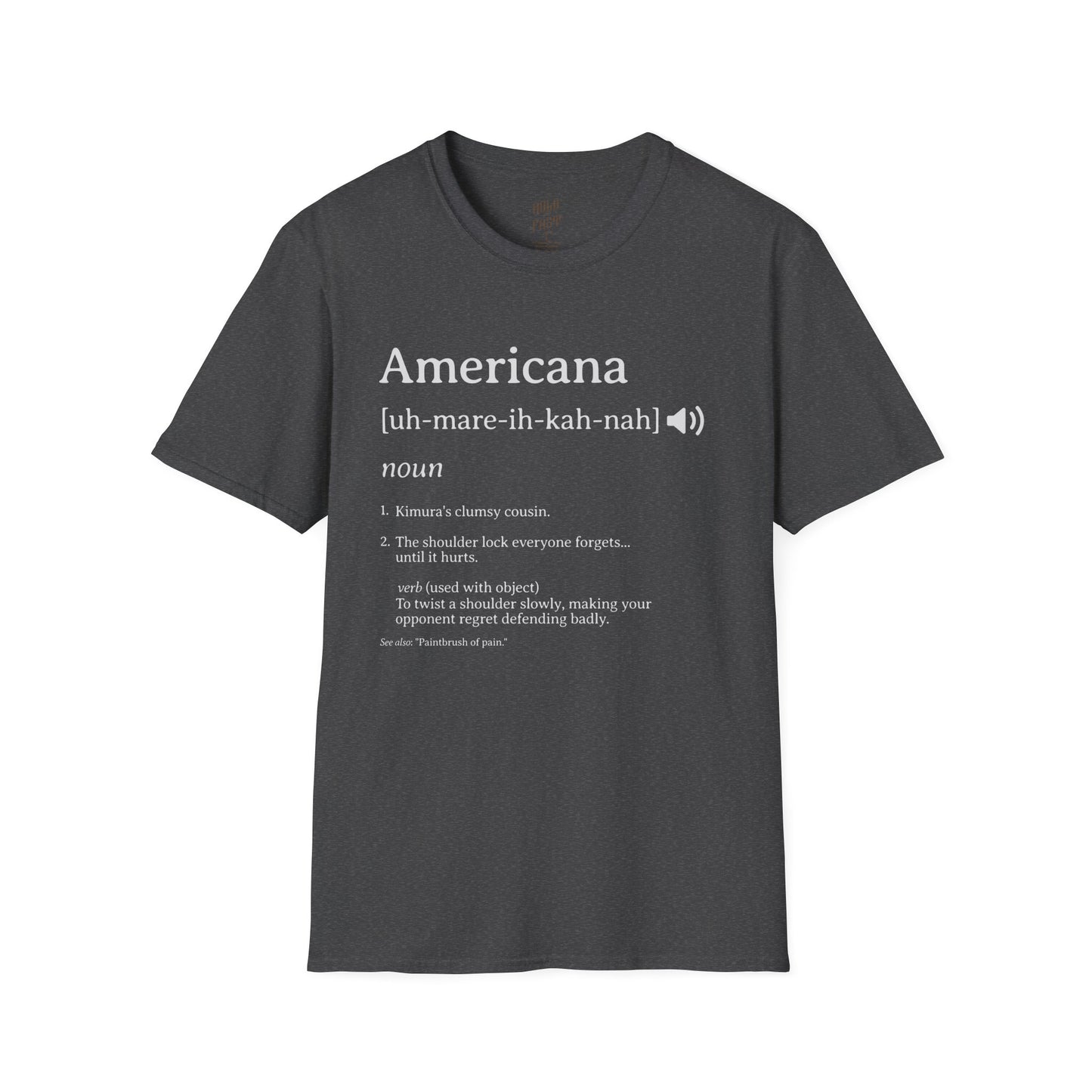 Definition Tee – Jiu-Jitsu Inspired "Americana"