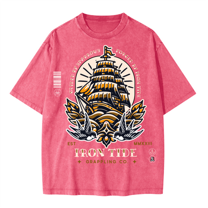 Guided by Sparrows Tee – Vintage Snow Wash Edition