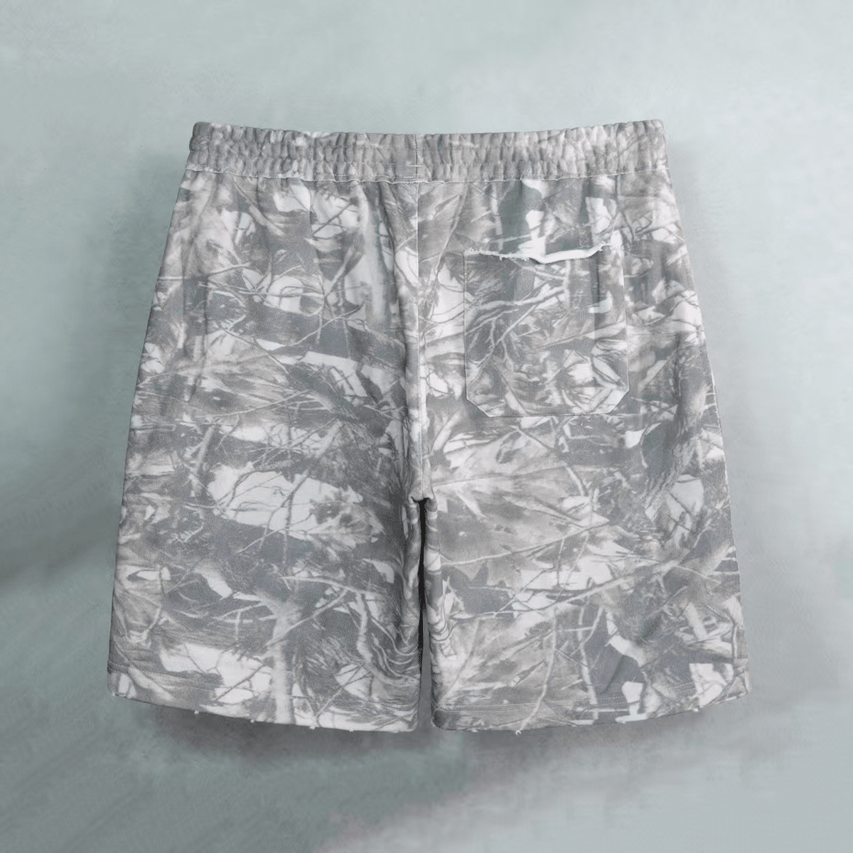 Iron Justice Heavyweight French Terry Camo Shorts