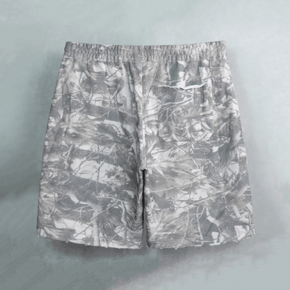Iron Tide “The Mask Slips” Heavyweight French Terry Camo Shorts