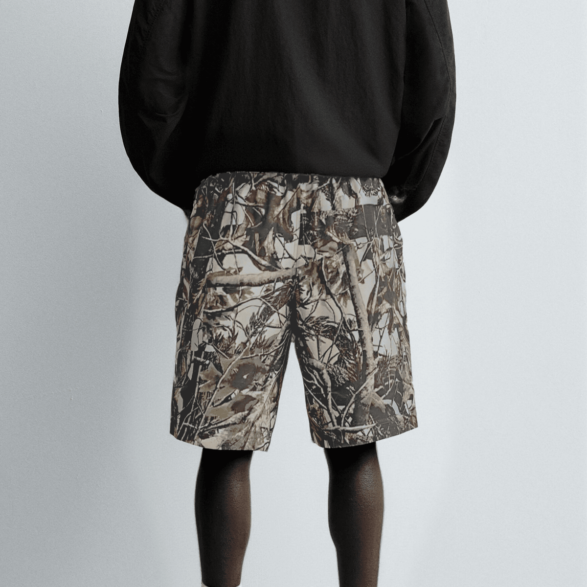 Iron Justice Heavyweight Woodland Camo Shorts