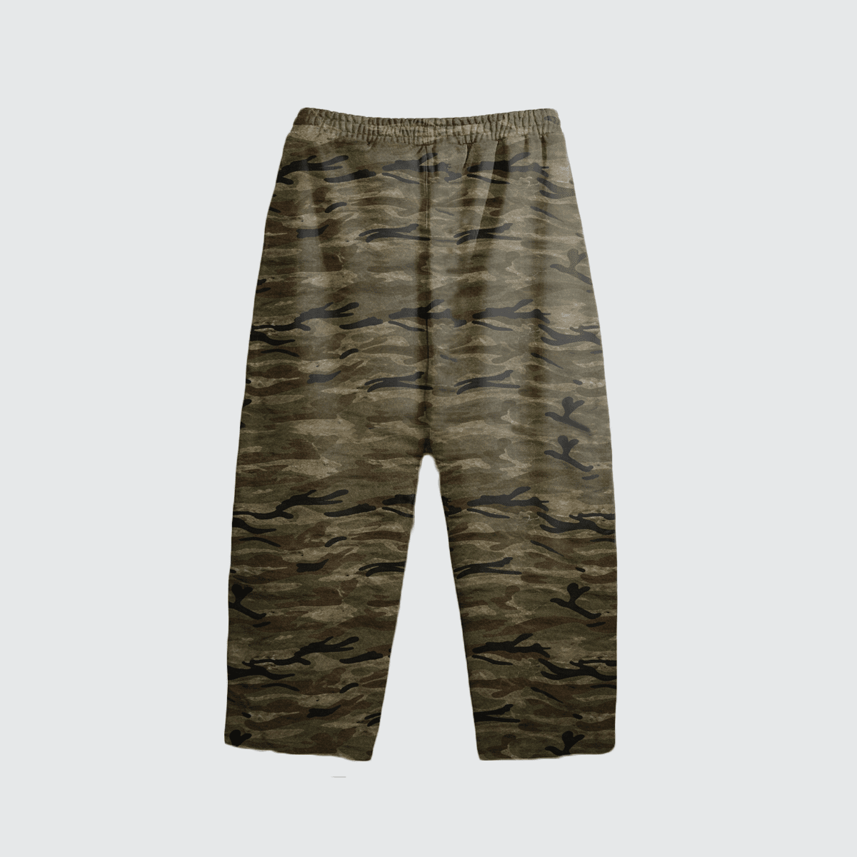 Iron Justice Heavyweight Open-Hem Camo Sweatpants