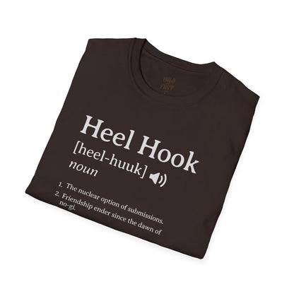 Definition Tee – Jiu-Jitsu Inspired "Heel Hook"