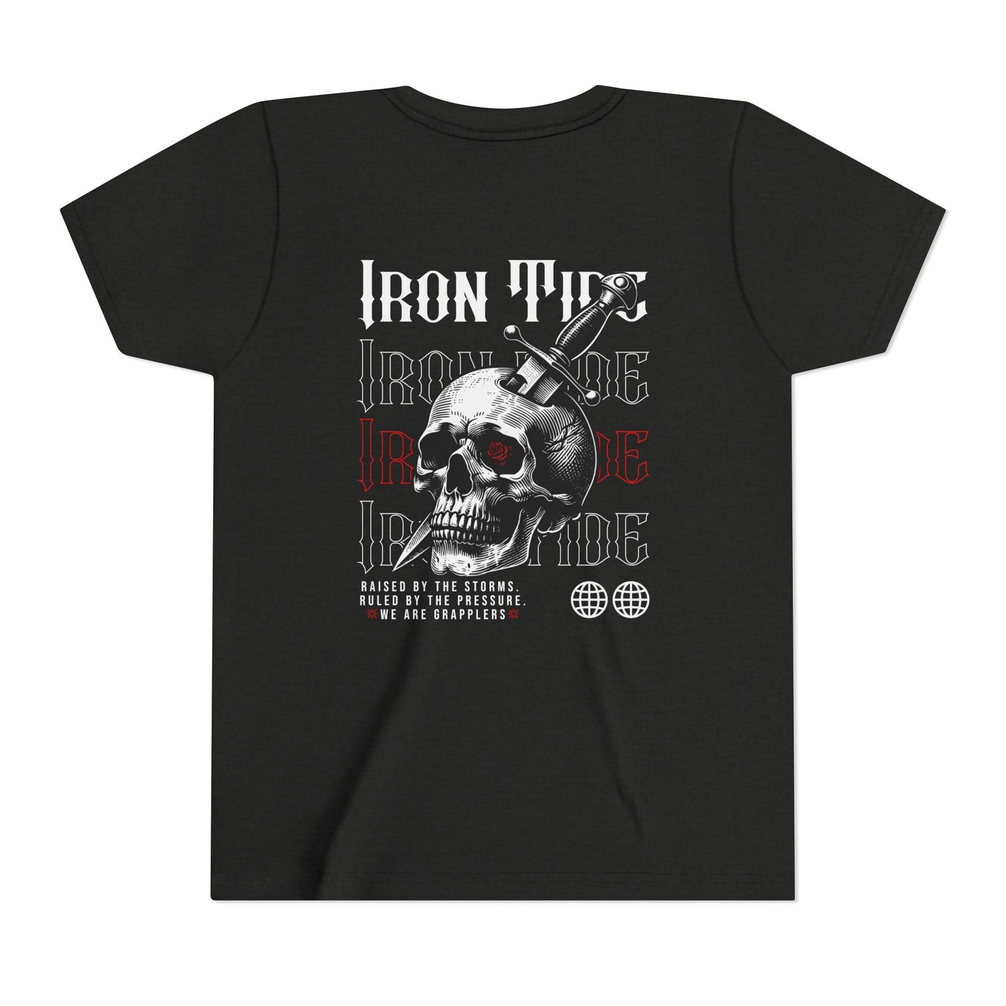 Iron Tide Grappling Youth “Raised by the Storms” Tee