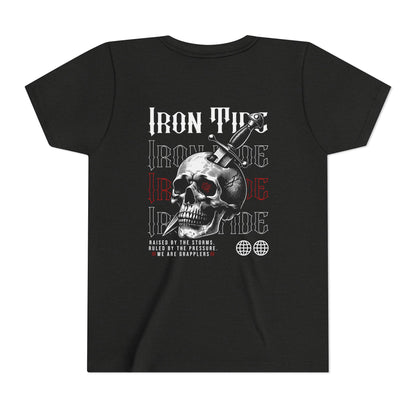 Iron Tide Grappling Youth “Raised by the Storms” Tee
