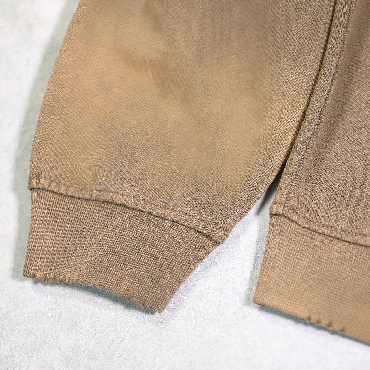 Trace Evidence – Washed Distressed Zip-Up Hoodie