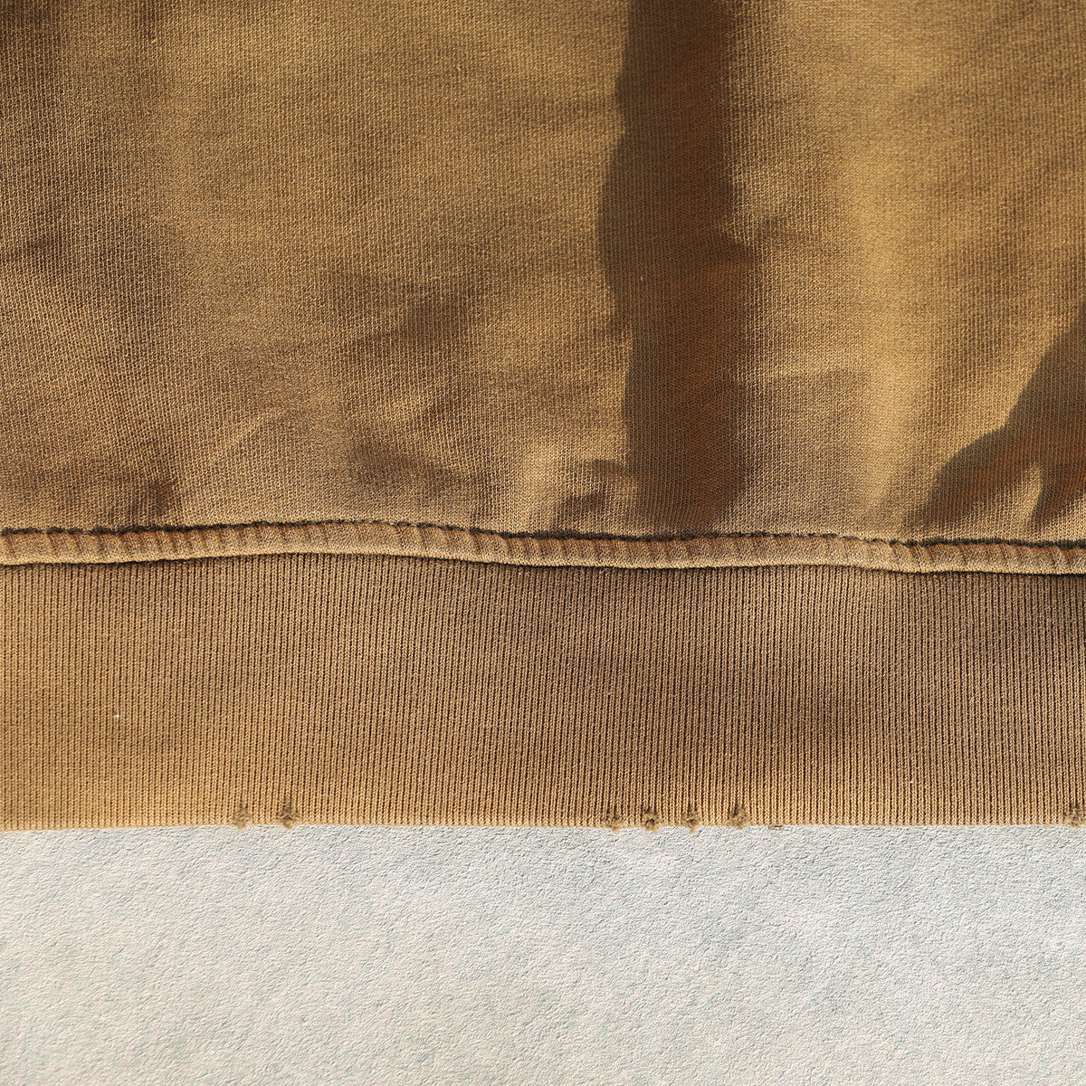 Trace Evidence – Washed Distressed Zip-Up Hoodie