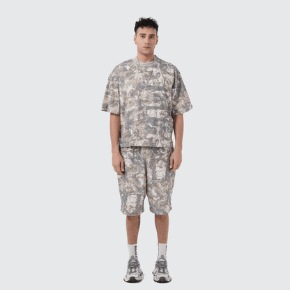 Iron Justice Heavyweight French Terry Camo Shorts