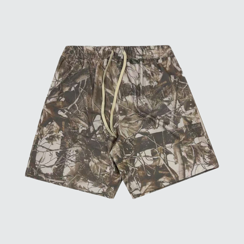 7th Chamber – Heavyweight French Terry Camo Shorts