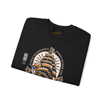 Guided by Sparrows Crewneck – Iron Tide Grappling Co.