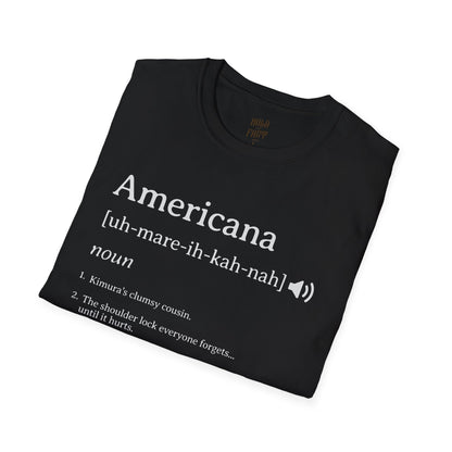 Definition Tee – Jiu-Jitsu Inspired "Americana"
