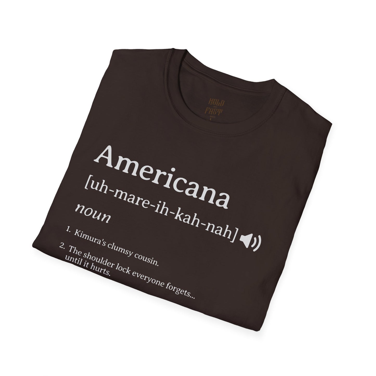 Definition Tee – Jiu-Jitsu Inspired "Americana"