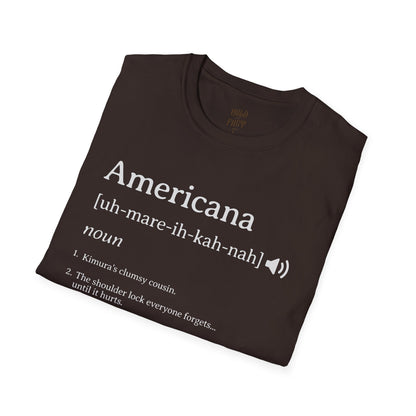 Definition Tee – Jiu-Jitsu Inspired "Americana"