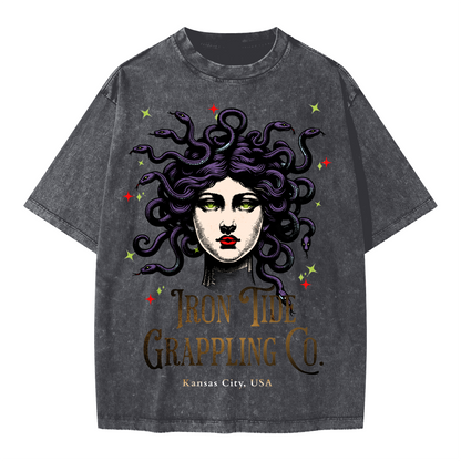 Unisex Oversized Snow Wash T-shirt(285GSM)