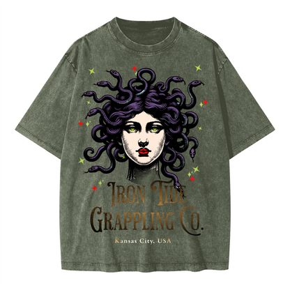 Unisex Oversized Snow Wash T-shirt(285GSM)