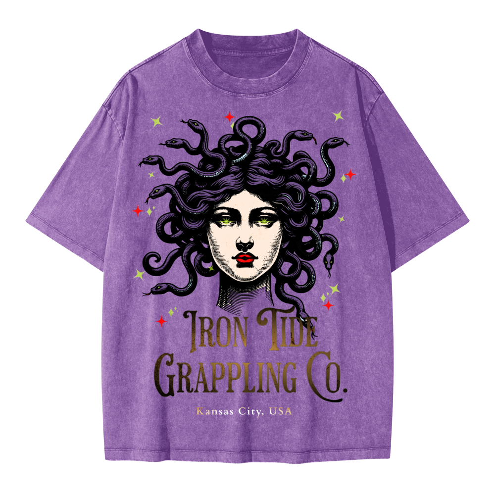 Unisex Oversized Snow Wash T-shirt(285GSM)