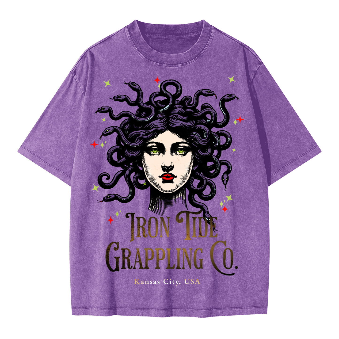 Unisex Oversized Snow Wash T-shirt(285GSM)