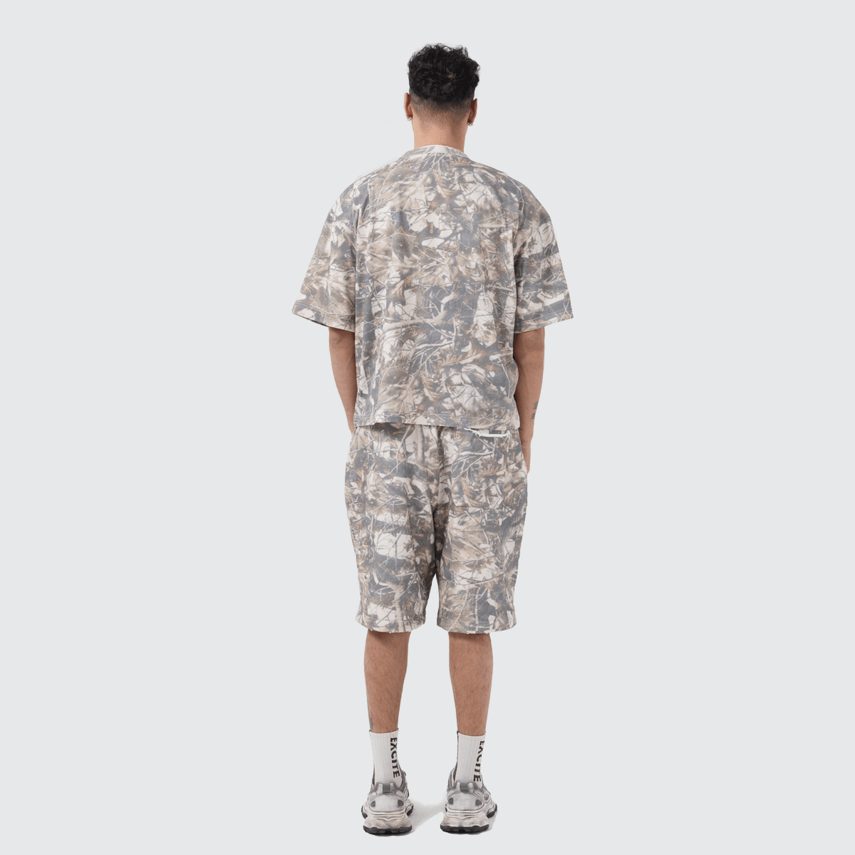 Iron Justice Heavyweight French Terry Camo Shorts