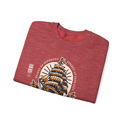 Guided by Sparrows Crewneck – Iron Tide Grappling Co.